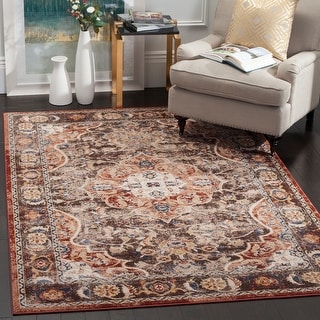 SAFAVIEH Bijar Birtha Traditional Oriental Distressed Rug