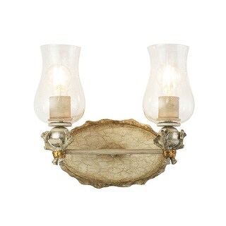 Trellis 2-Light Vanity in Bone