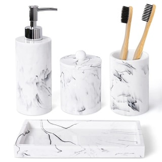 Bathroom Accessory Set 4 Pcs