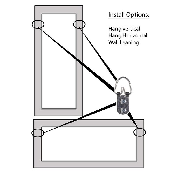 Contemporary Champagne Wall Mirror