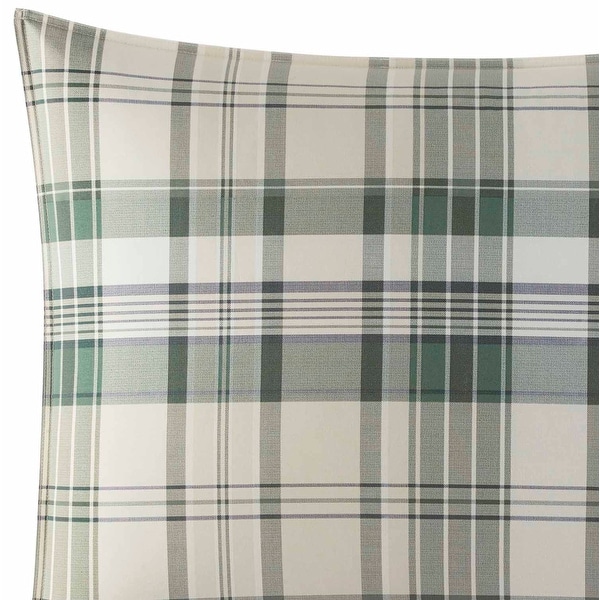 Eddie Bauer Timbers Plaid Green Comforter Set
