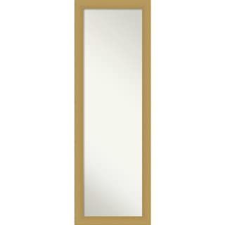 Non-Beveled Full Length On The Door Mirror - Grace Frame