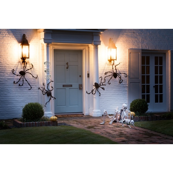 Spooky Town Halloween Wrap Around Led Light Strand With Hands