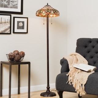 Tiffany-style Ariel Floor Lamp