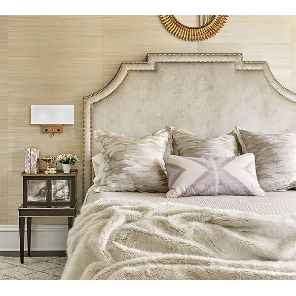 Pienza Modern Brass Wall Lamp with LED Reading Light w/ USB Port Charging