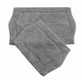 Home Weavers Porch & Den Heesacker Cotton 2-piece Bath Rug Set