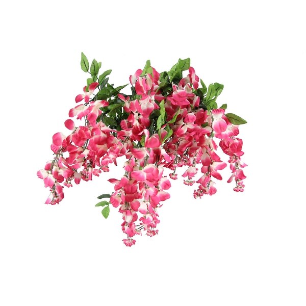 Faux Wisteria Flower Stems Bunch