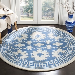 SAFAVIEH Handmade Bella Viva Modern Floral Wool Rug