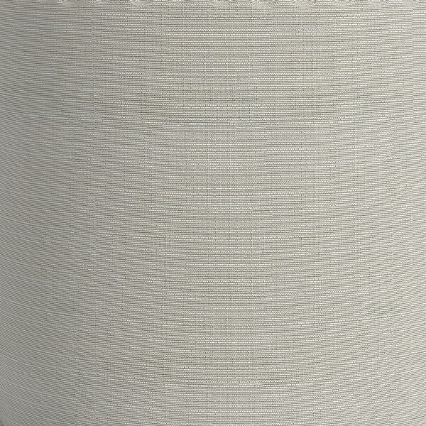 Hillsdale Laura Round Backless Upholstered Vanity Stool, Light Linen Gray - Light Linen Gray - 16.5" x 16.5" x 18.5"