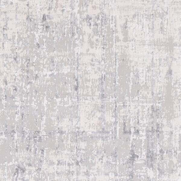 Vincente Grey Modern Area Rug - 8'10" x 12'3"