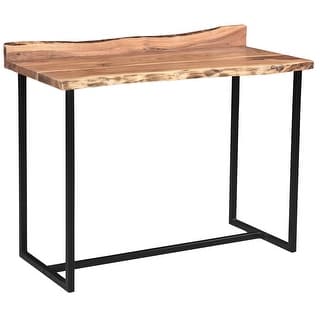 Lived Edge Solid Wood Desk