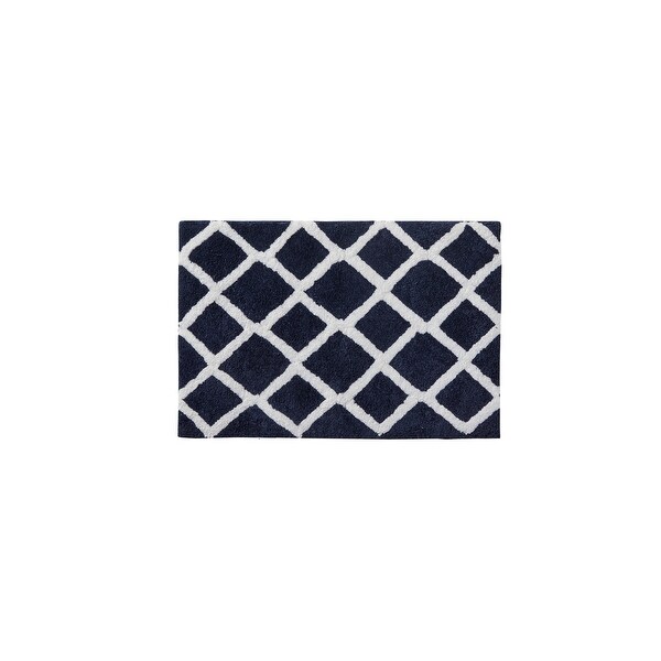 Madison Park Renu Reversible High Pile Tufted Bath Rug