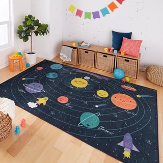 Mohawk Home Planet Solar System Kids Area Rug