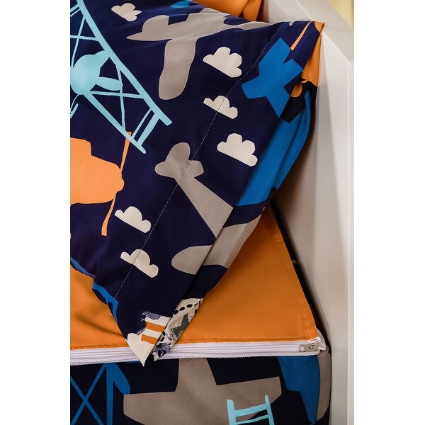 Siscovers Thunderbird Sky Bunkie Deluxe Zipper Bedding Set