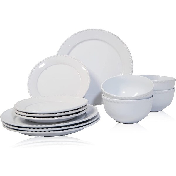 Hamilton Beaded Casual Round Dinnerware Set