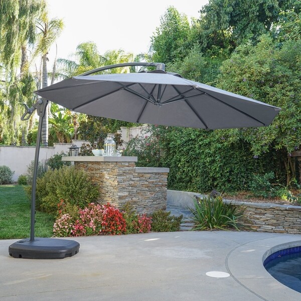 Siesta Outdoor 9.7-foot Canopy Umbrella by Christopher Knight Home