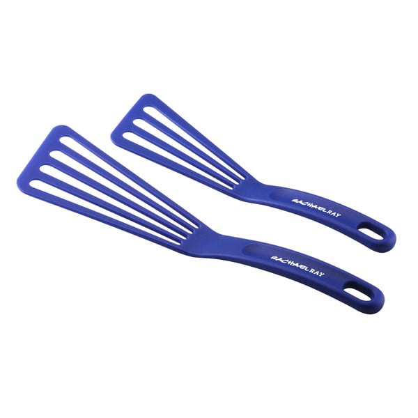 Rachael Ray Tools and Gadgets 2-piece Blue Nylon Spatula Set