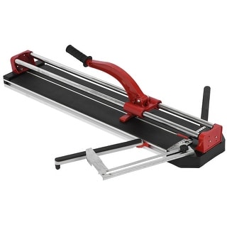 23-Inch Manual Tile Cutter, Professional Tile Cutter with Tungsten Carbide Cutting Wheel, Anti-sliding Rubber Surface