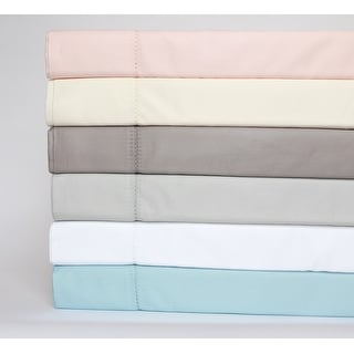 Broadway Collection 1000 Thread Count Hemstitch Bed Sheet Set with Extra Pillowcase