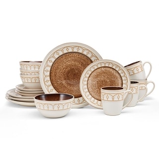Pfaltzgraff Remi Beige 16PC DW Set, Service for 4