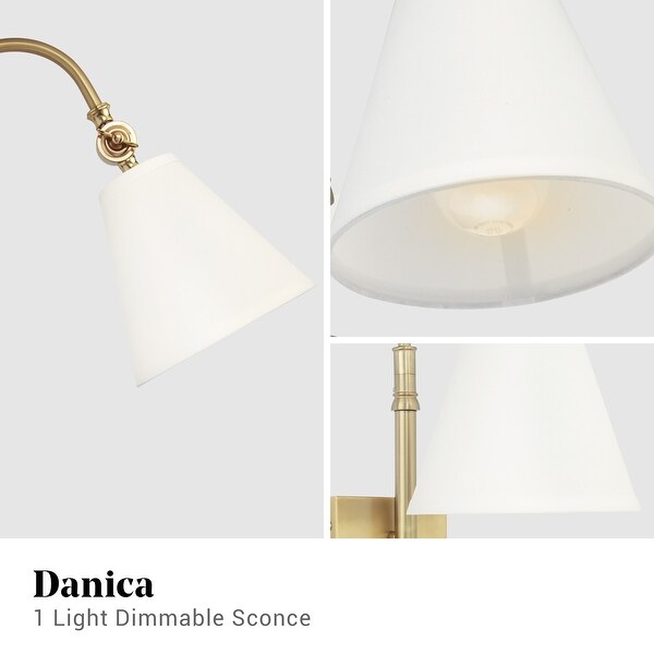 Danica - 1 Light Dimmable Sconce