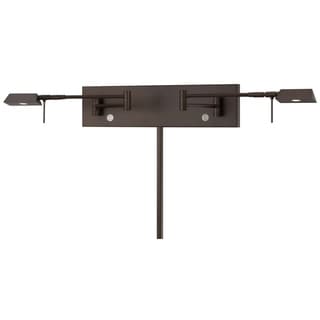 Minka Kovacs George'S Reading Room 2 Light Led Swing Arm Wall Lamp