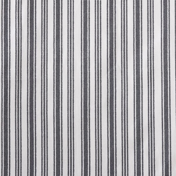 Nautica Coleridge Stripe Charcoal Cotton Percale Duvet Cover