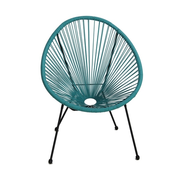 Light Blue Acapulco Outdoor Patio Chair 2 Chair Set