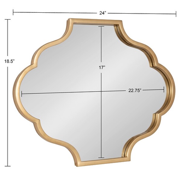 Kate and Laurel Rowla Framed Wall Mirror