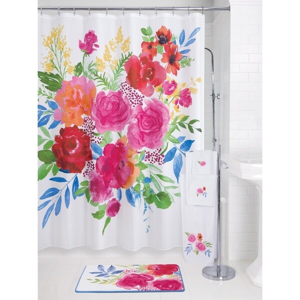 Porch & Den Sora Floral Burst Bath Rug - 20 x 30 - 20 x 30 - 20 x 30