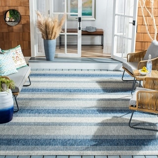 SAFAVIEH Courtyard Gayla Indoor/ Outdoor Waterproof Patio Backyard Rug