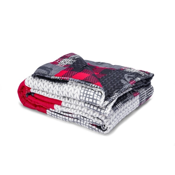 Weighted Blanket Forest Patchwork