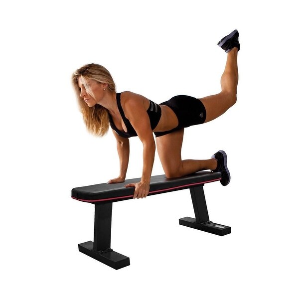 Marcy Home Gym Exercise Fitness Training Workout Flat Board Weight Lifting Bench - 32.1
