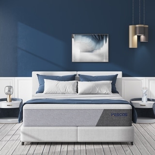 Kescas Luxury 8-Inch Cooling Gel Infused Memory Foam Premium Mattresses