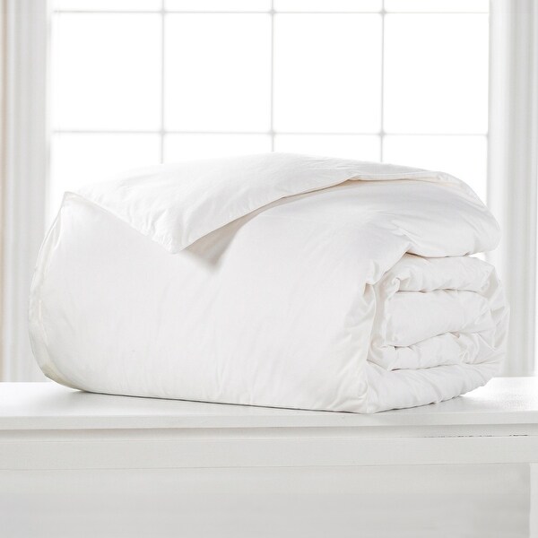 Lightweight Down-Blend Comforter - White
