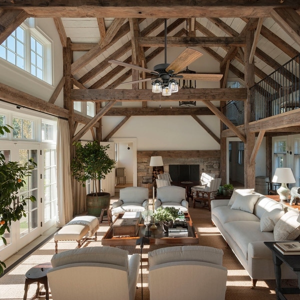 Prominence Home Briarcrest Aged Bronze 52-inch LED Ceiling Fan