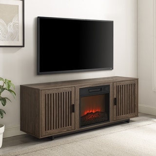 Silas 58" Low Profile Tv Stand W/Fireplace