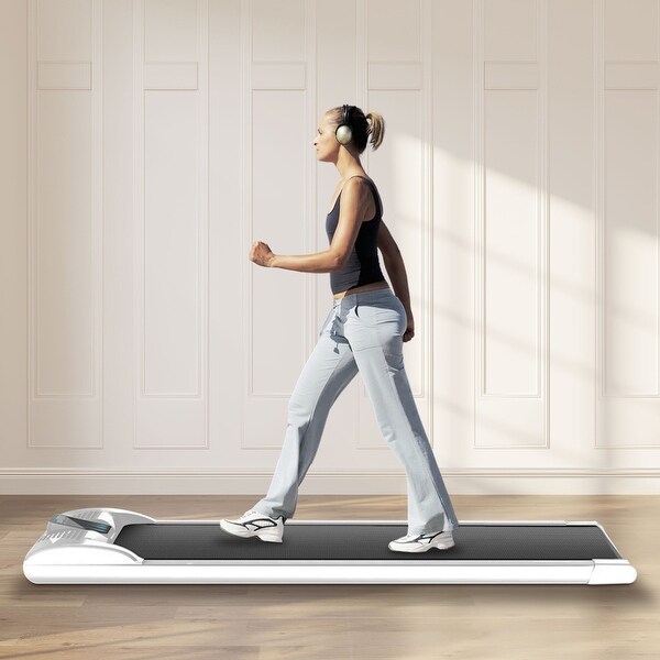 Portable Electric Treadmill Walking Pad Running Machine - 42.52*19.69*6.3in