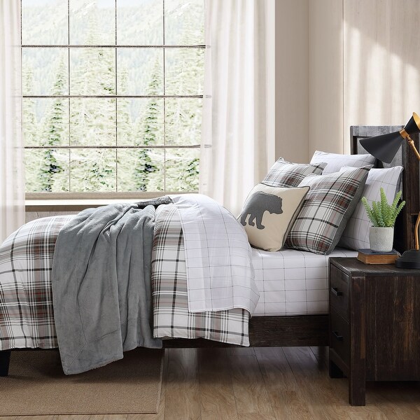 Eddie Bauer Alder Plaid Cotton Comforter Set