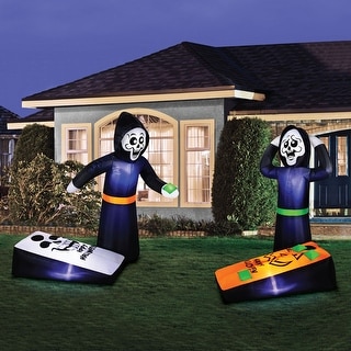 5' Inflatable Reapers Playing Corn Hole
