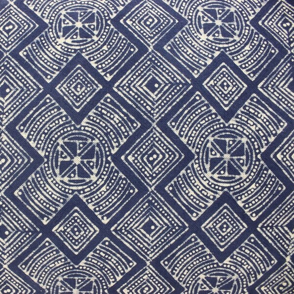 Novica Handmade Exotic Geometry Batik Cotton Pillow Sham