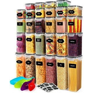 Sealed food storage containers