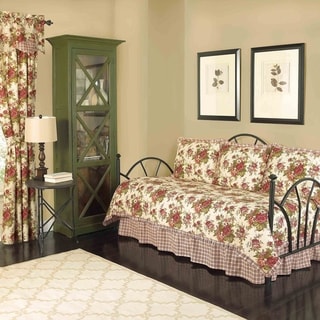 Waverly Norfolk Reversible Cotton 5-piece Quilt Daybed Collection
