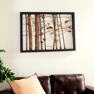 Multi Iron Farmhouse Wall Decor Birds 27 x 39 x 2 - Small