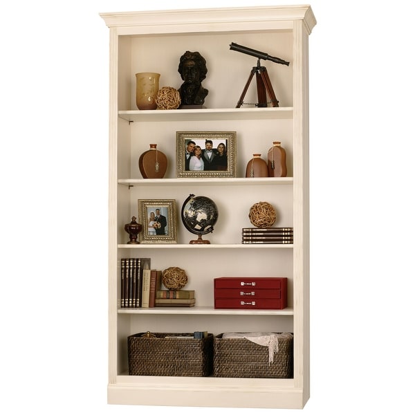 Home Storage Solutions Vanilla Wood 5-shelf Bookshelf