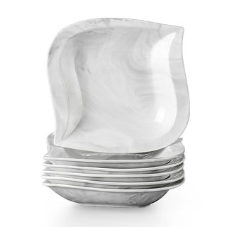 MALACASA Elvira 22 Oz. 6 Piece Soup Plate