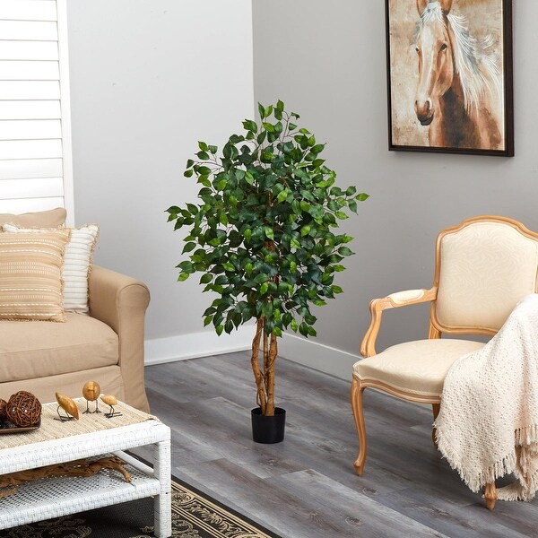 4' Ficus Silk Tree - 48"H x 30"W x 30"D