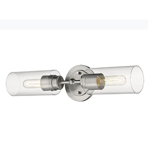 Nickel 2Light Sconce/Vanity Modern Light