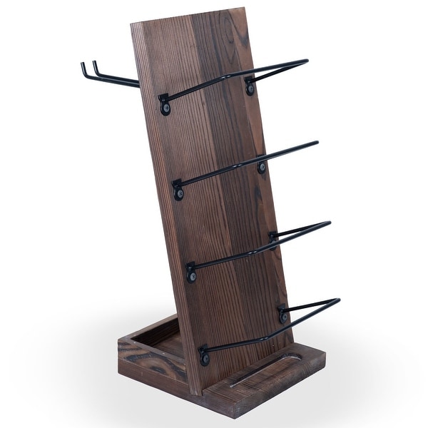 Rustic State Rueda Tabletop Wine Rack