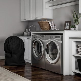 Heavy Duty Laundry Bag-Jumbo Tear Resistant Nylon Hamper Liner with Drawstring for Dorms, Apartments, Storage or Travel